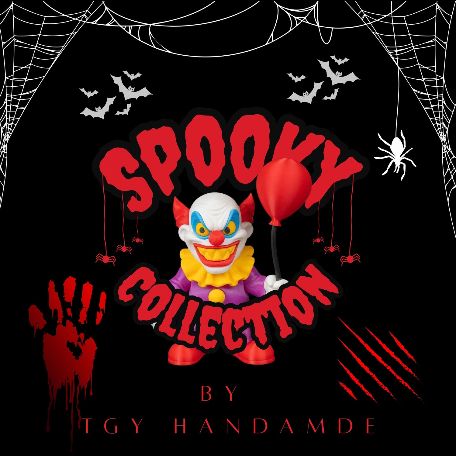3D-printed spooky keychain