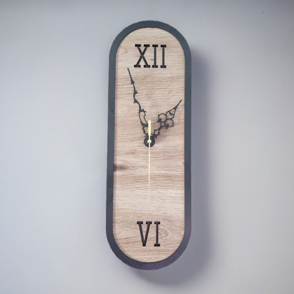Timeless Elegance Walnut wall clock