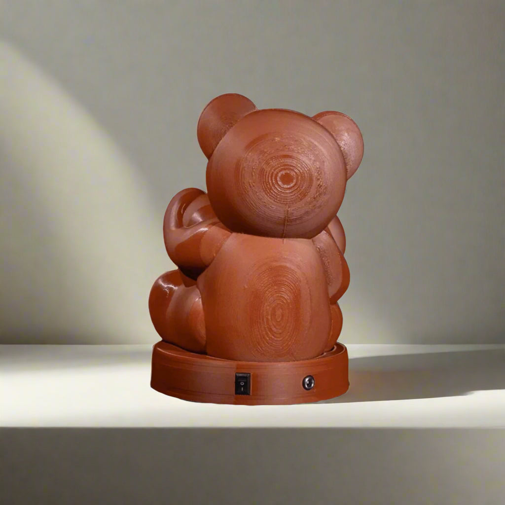 Customised Photo Love Bear Lamp