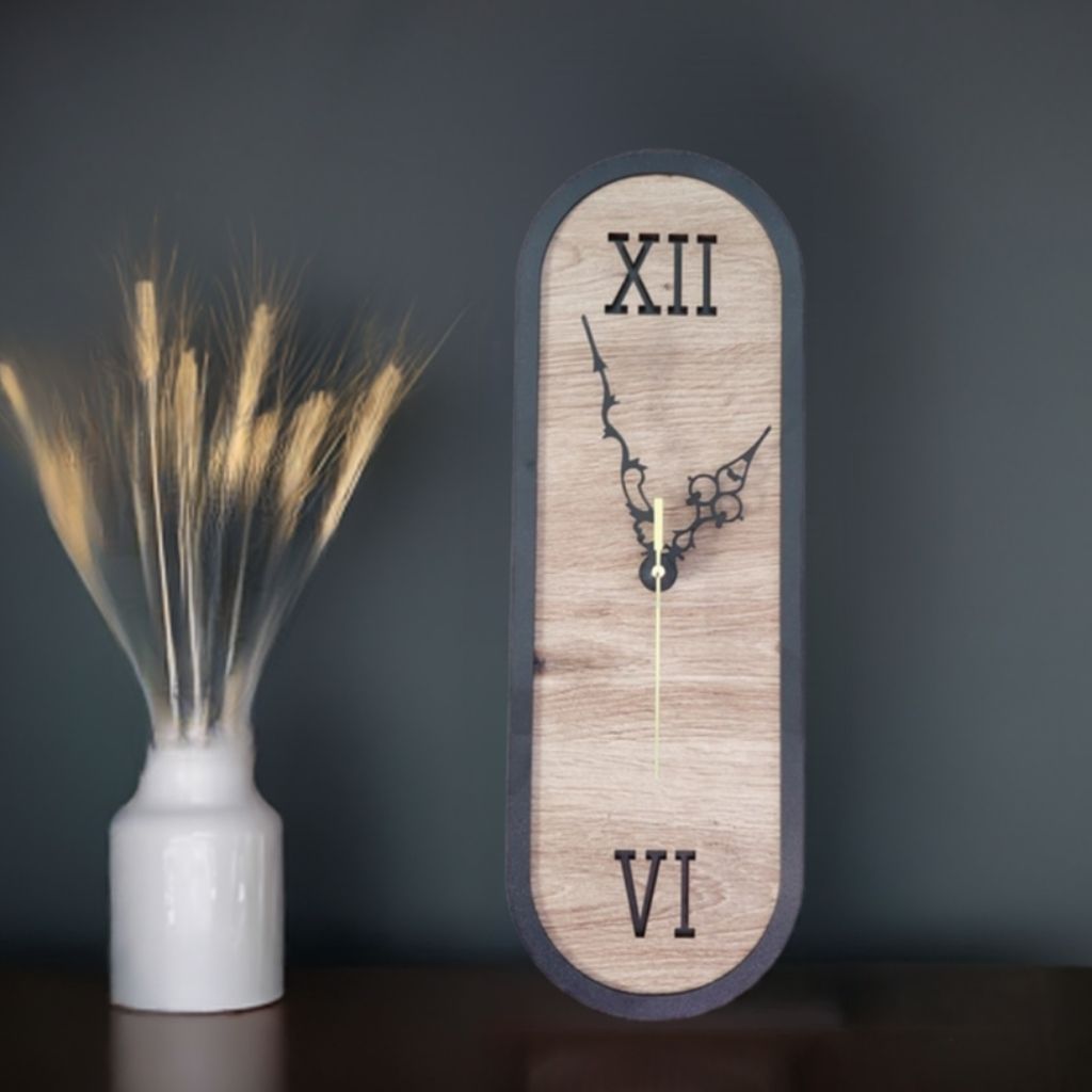 Timeless Elegance Walnut wall clock