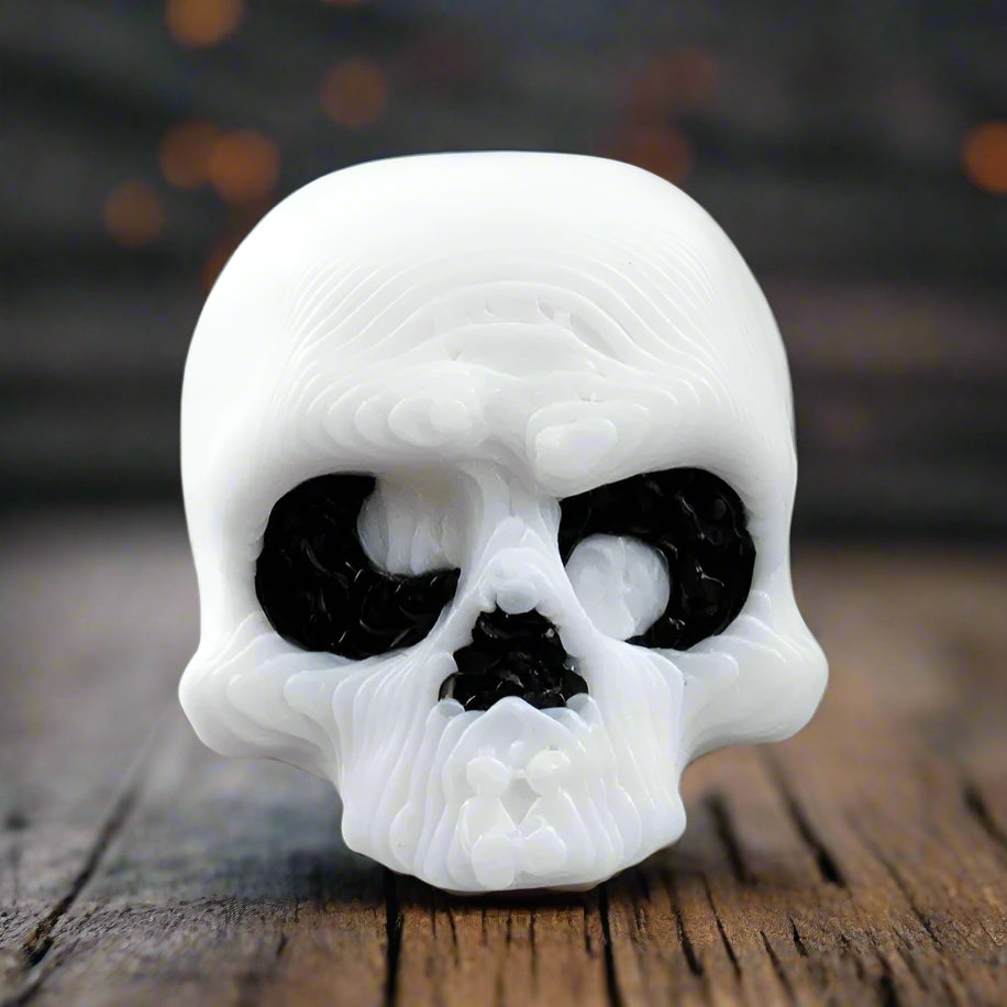Spooky earrings styled with a black outfit and Halloween props, creating a festive, gothic vibe perfect for both kids and adults who love fun accessories.