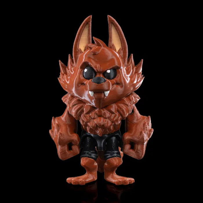 Ferocious Wolf keychain – a fierce accessory for your backpack or keys