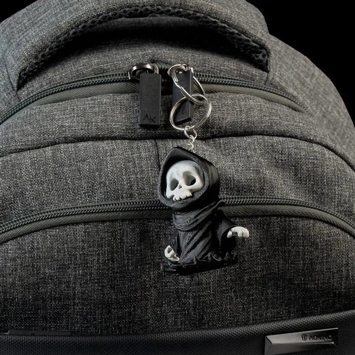 The Death Keychain – a unique keychain with a skull design, perfect for anyone who loves a touch of the dark side.