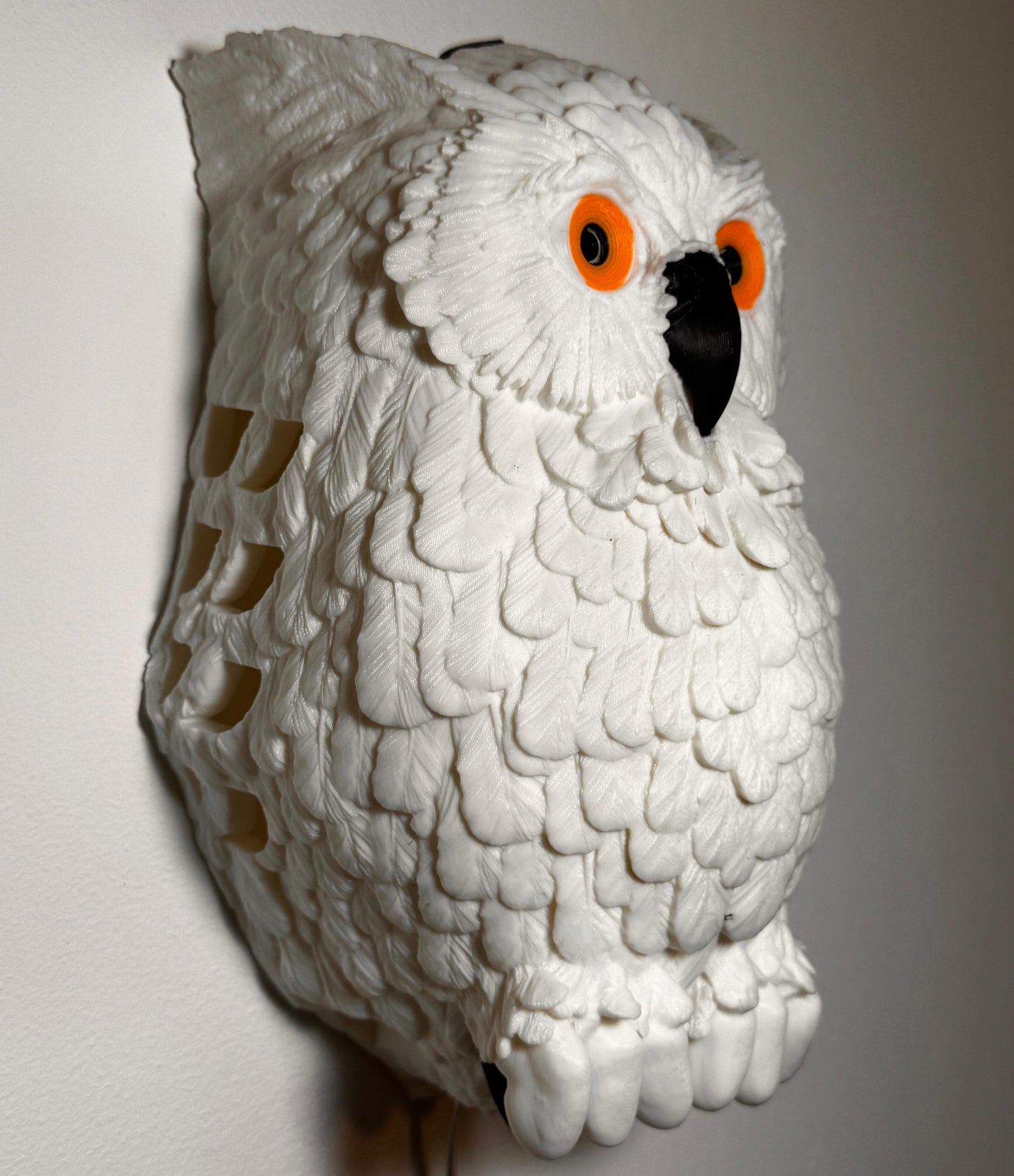 The Hedwig the Owl Night Lamp illuminating a room with soft, calming light, creating a cozy and enchanting atmosphere