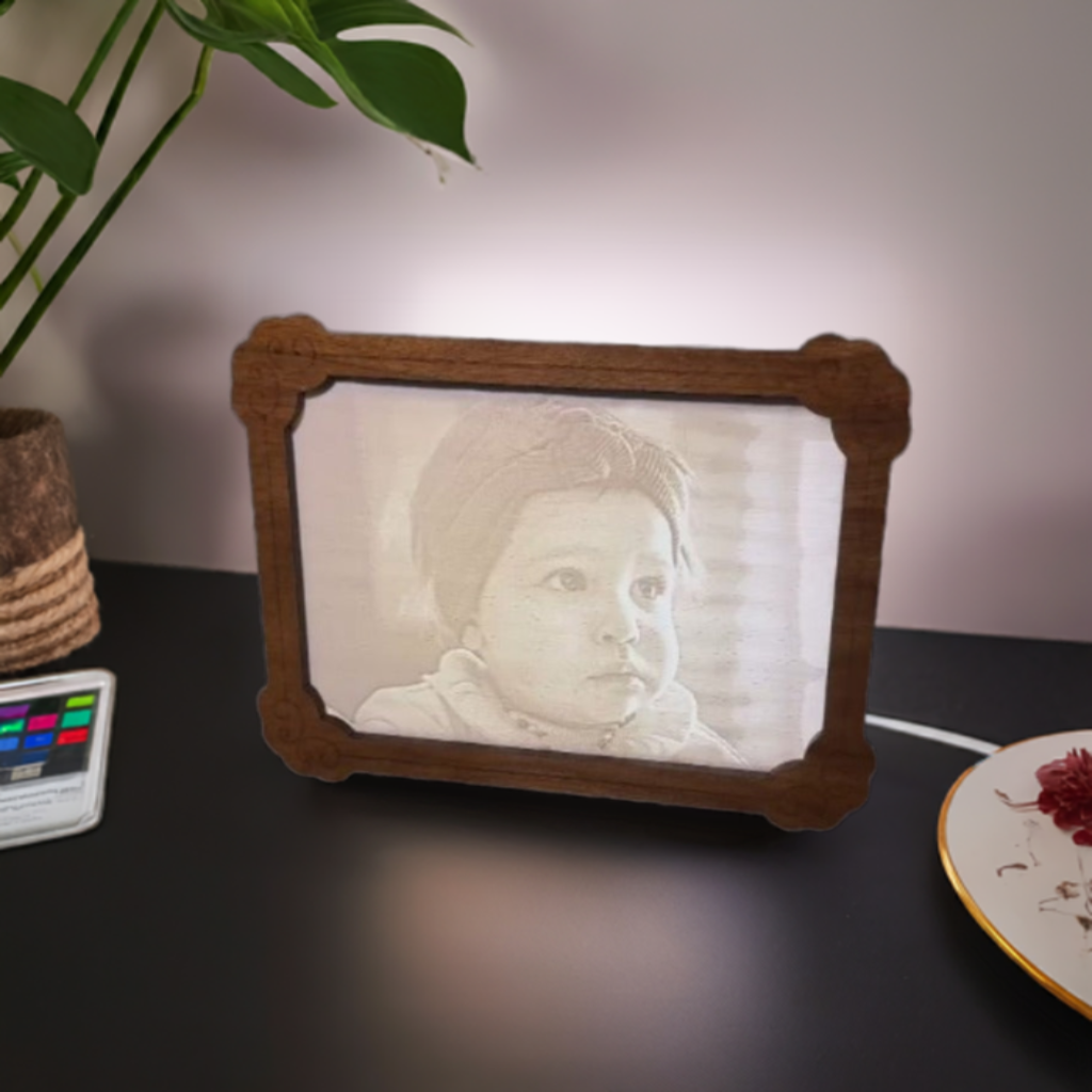 Customizable Lithophane Lamp