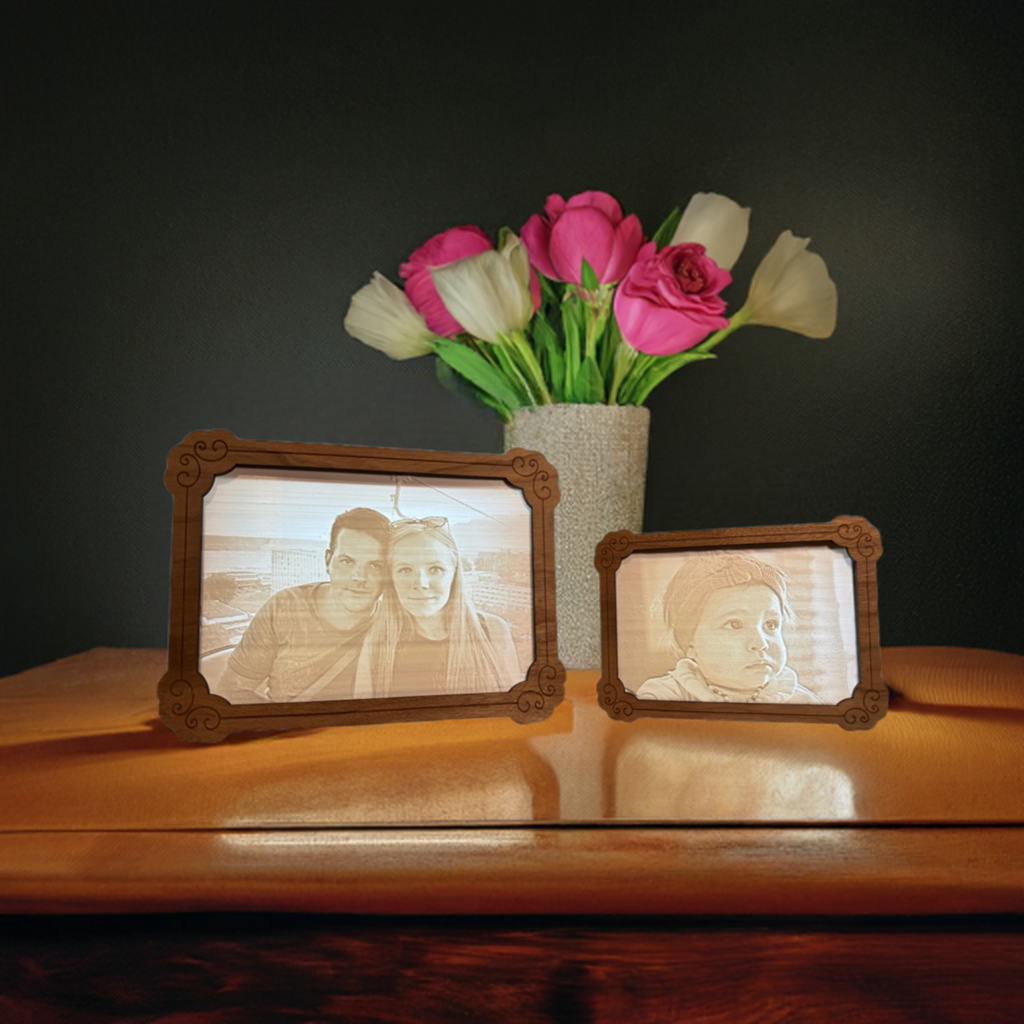 Customizable Lithophane Lamp