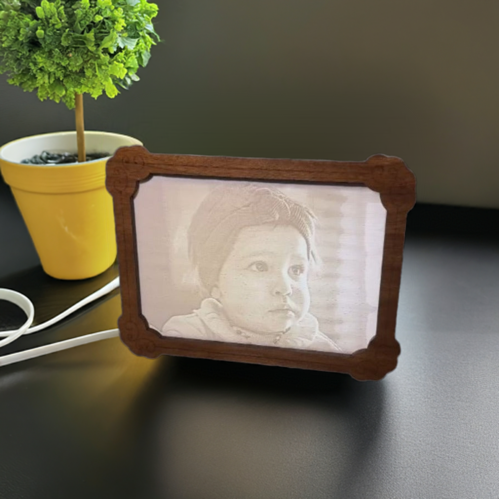 Customizable Lithophane Lamp