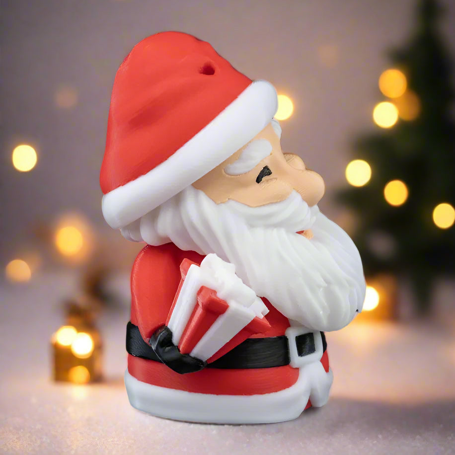 Mr. Santa Claus and Rudy the Red-Nose