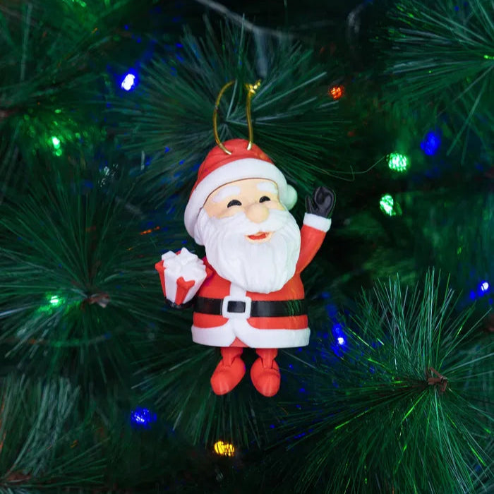 Mr. Santa Claus and Rudy the Red-Nose