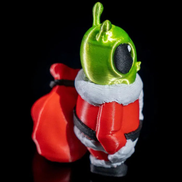 Unique Mr. Santa E.T. ornament – perfect for gifting or adding a playful touch to your Christmas tree