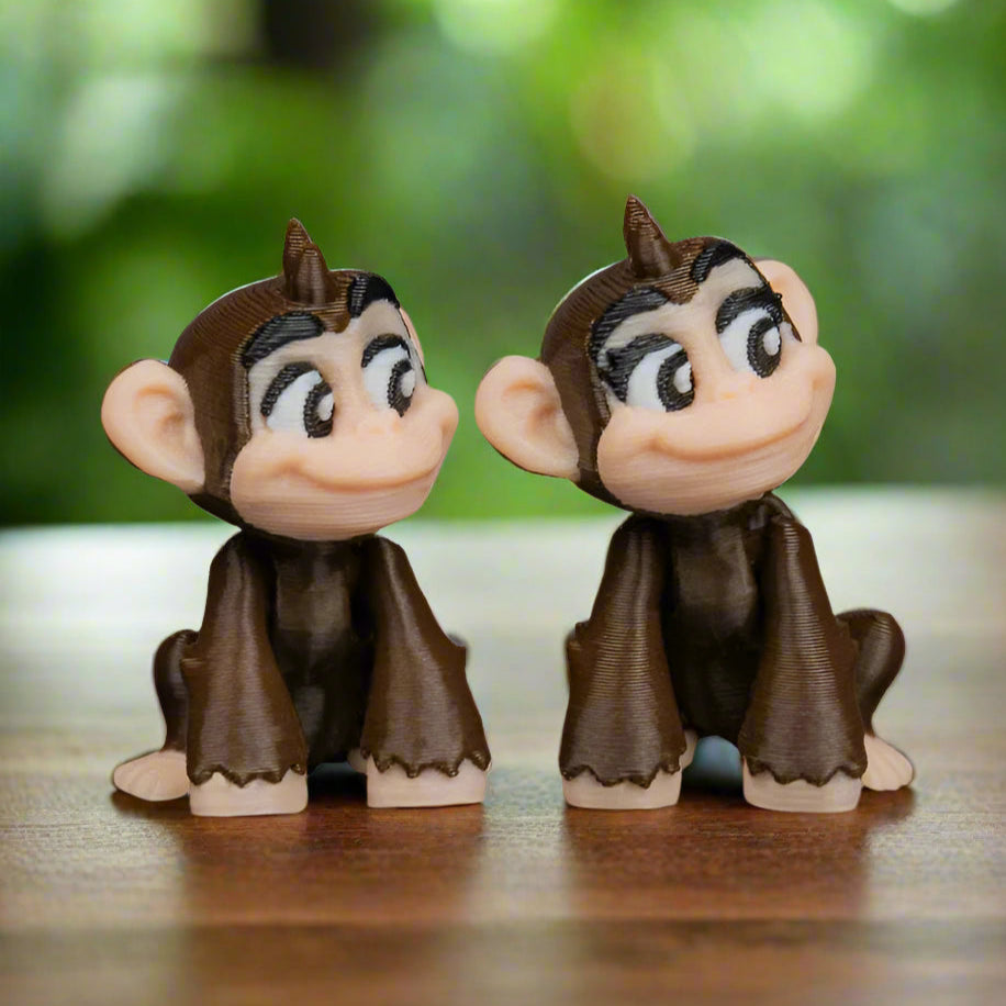 A group photo of jungle animals including the monkey, lion, hippo, and elephant, showing them as a complete collectible wildlife set, great for themed gifts or educational toys.