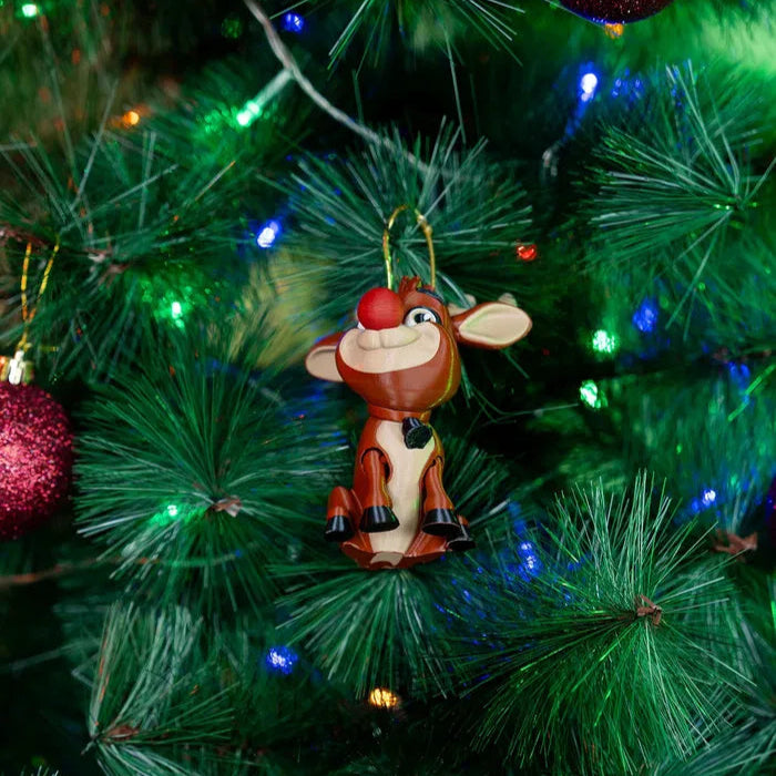Mr. Santa Claus and Rudy the Red-Nose