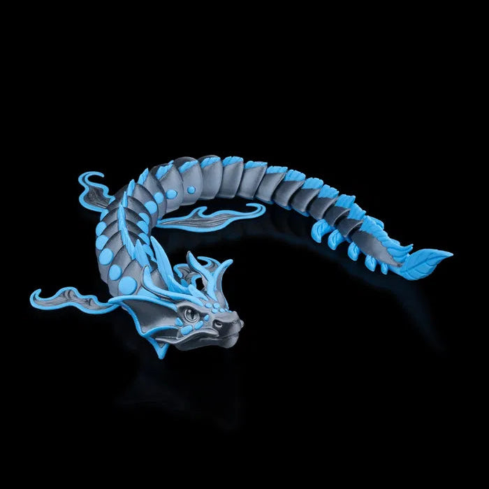 A full body shot of the Abyssal Dragon, capturing its powerful and flowing design in one stunning image.