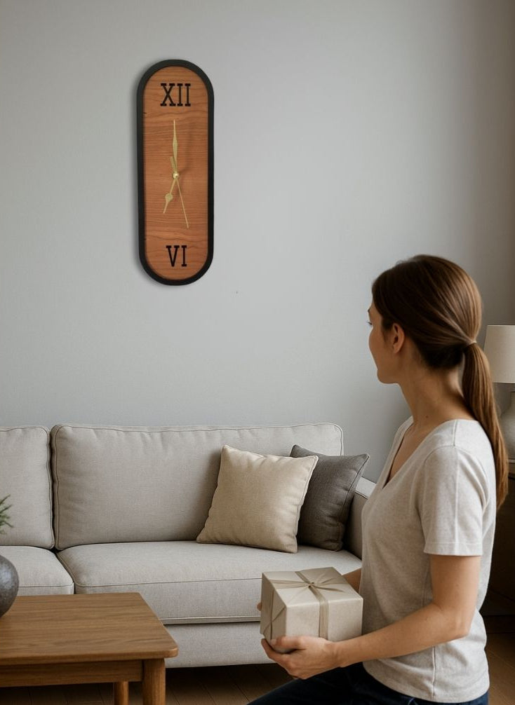 Timeless Elegance Cherry wall clock