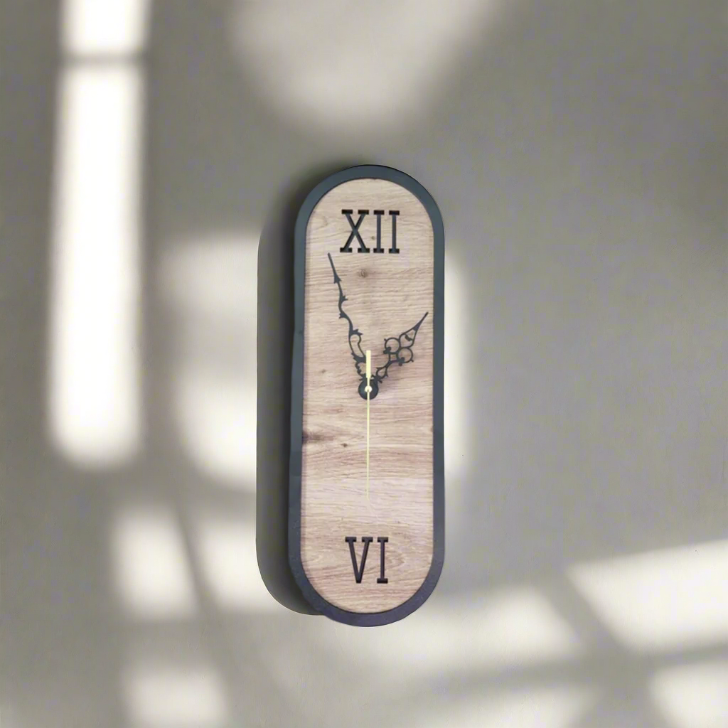 Timeless Elegance Walnut wall clock