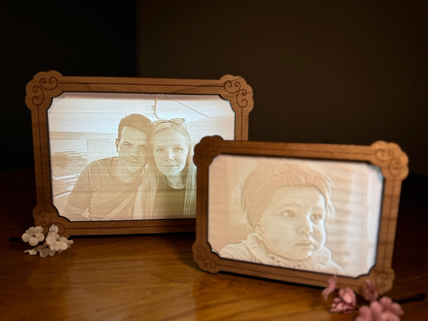 Personalized 3D Lithopone lamp