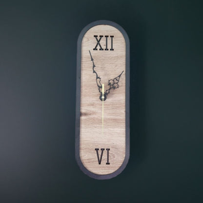 Timeless Elegance Walnut wall clock