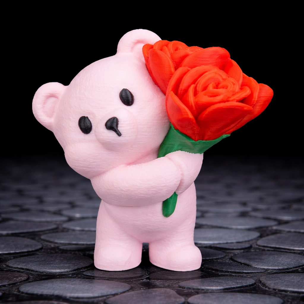 Bear Keychains Personalized with a Letter