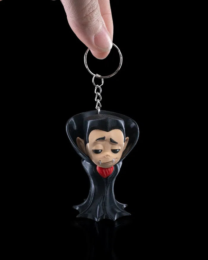 The Incredible Dracula Keychain – perfect for horror fans looking to add a bite of Dracula charm to their daily accessories