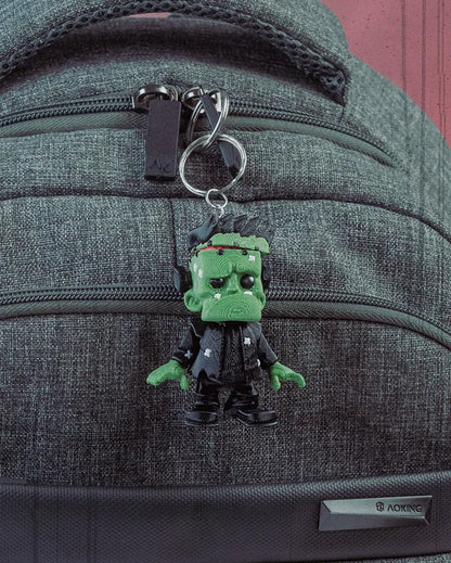 Unique 3D printed Fright Frankie keychain – a fun and eerie addition to your everyday carry