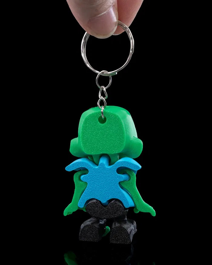 Zombie Buddy Keychain – a playful, undead-themed charm to add to your keys or bags.