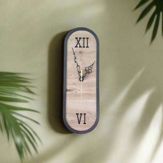 Timeless Elegance Walnut wall clock