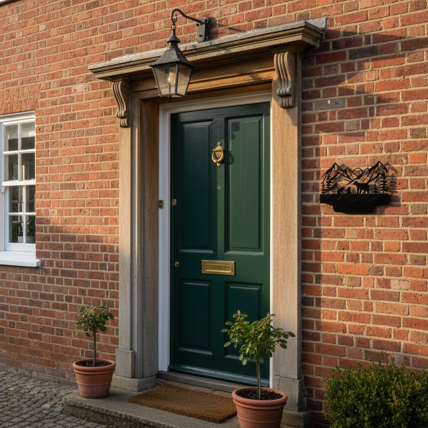 Black Decorative Sign