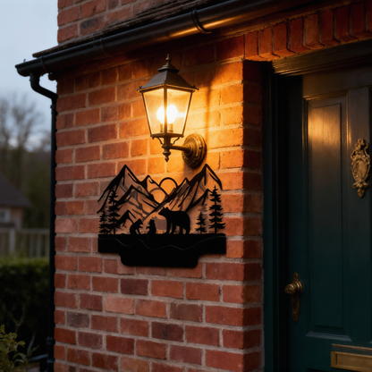 Black Decorative Sign