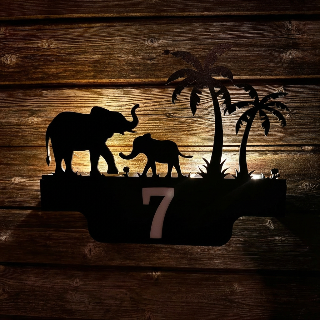 Black Decorative Sign