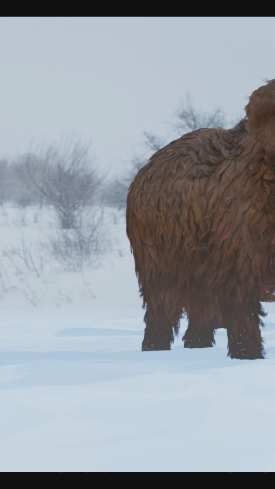 Unique 3D printed Mammoth with realistic details and poseable features