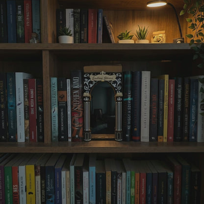 Mystery Library Book Nook Lamp
