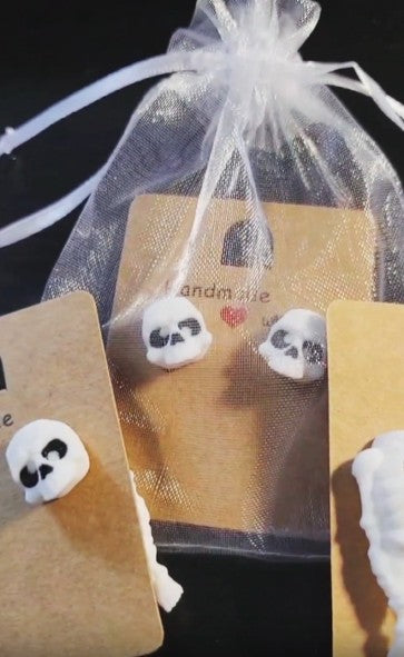 Skeleton earrings