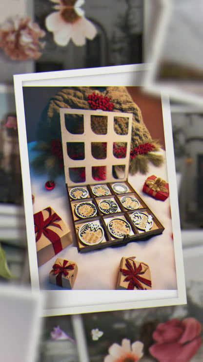 Wooden Christmas tree ornaments